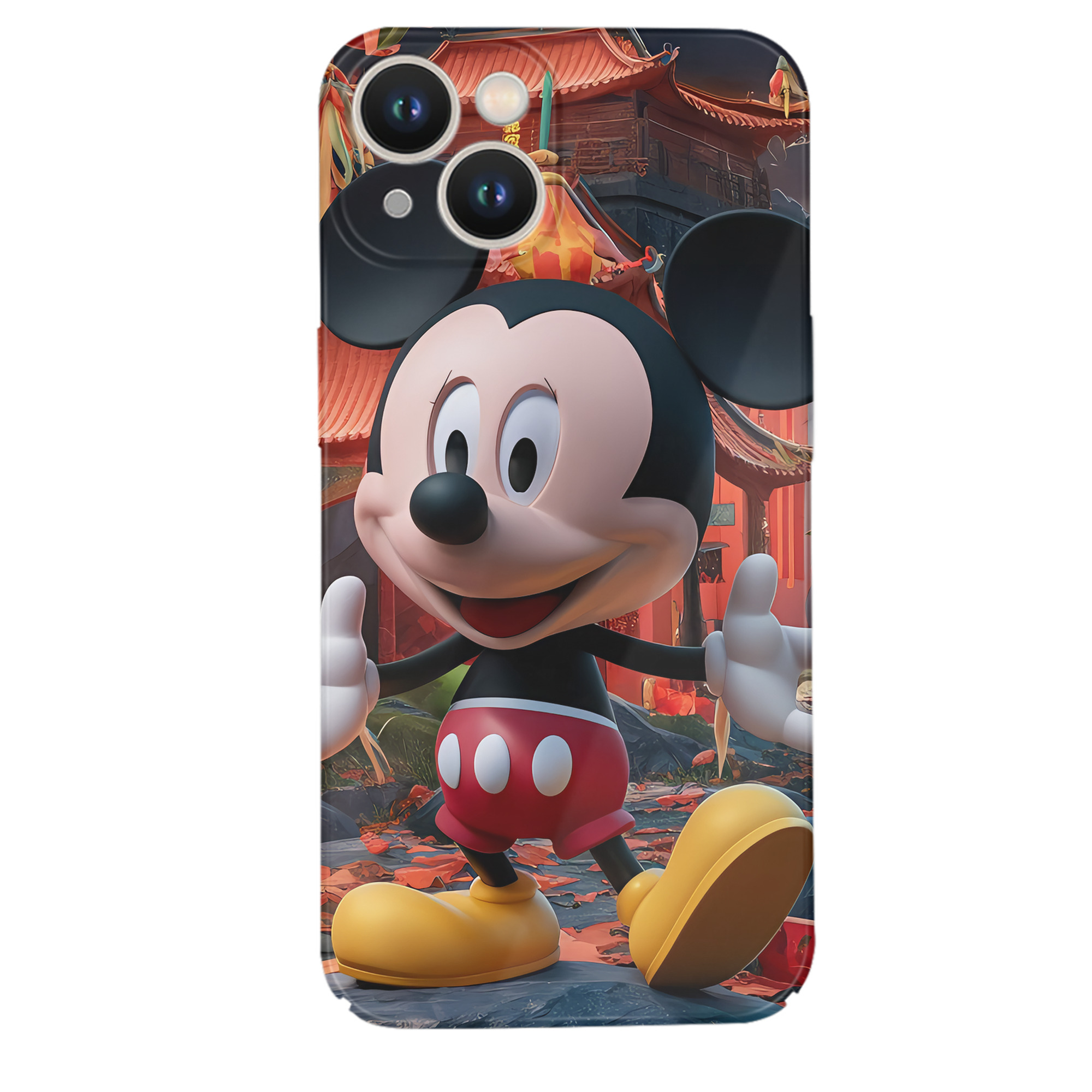（画像用） ミッキーマウス Mickey Mouse 【iPhone 14シリーズ対応】ハードケース
